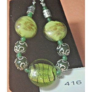 Emerald Gemstone Bracelet, facilitates Love, domestic bliss,  0416